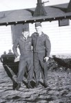 Ed Albrecht and buddy in army